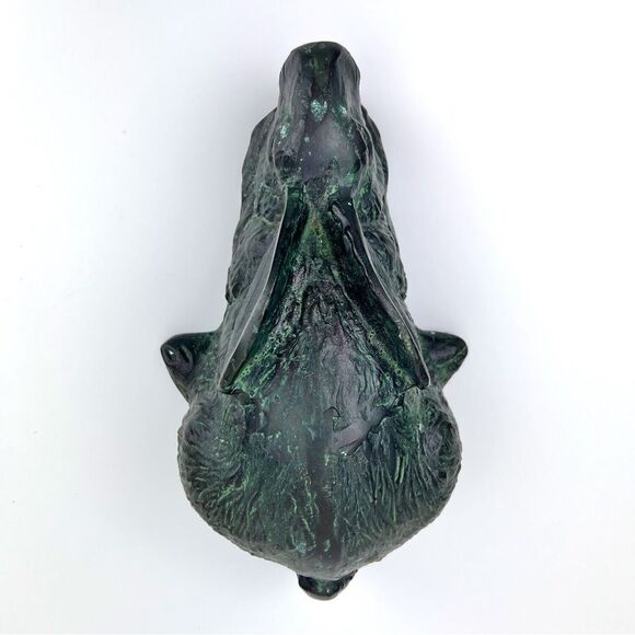 Vintage Bronze Bunny Rabbit Sculpture - Picture 3 of 8